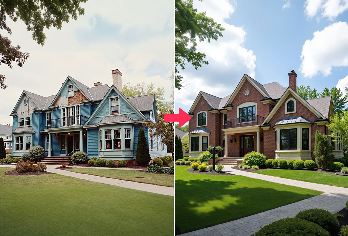 Exterior Renovation: Transform Your Home's Curb Appeal